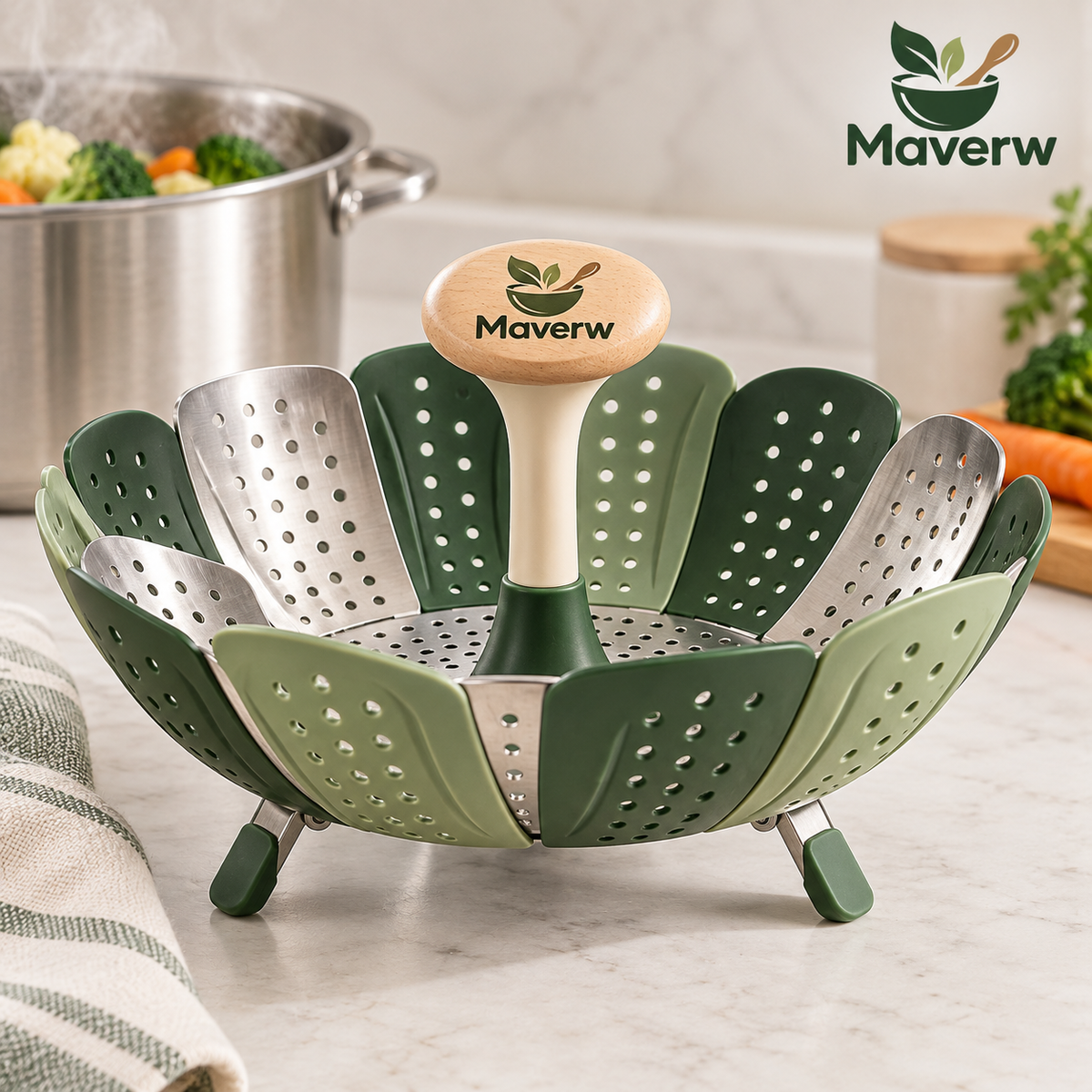 Maverw™ PetalSteam Basket