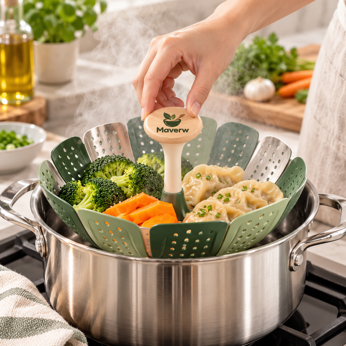 Maverw™ PetalSteam Basket