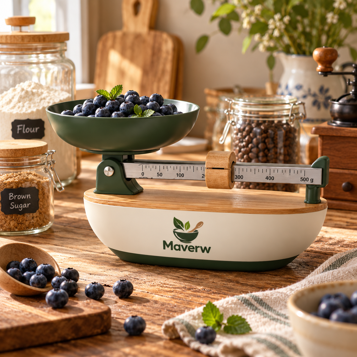 Maverw™ SlideWeight Kitchen Scale
