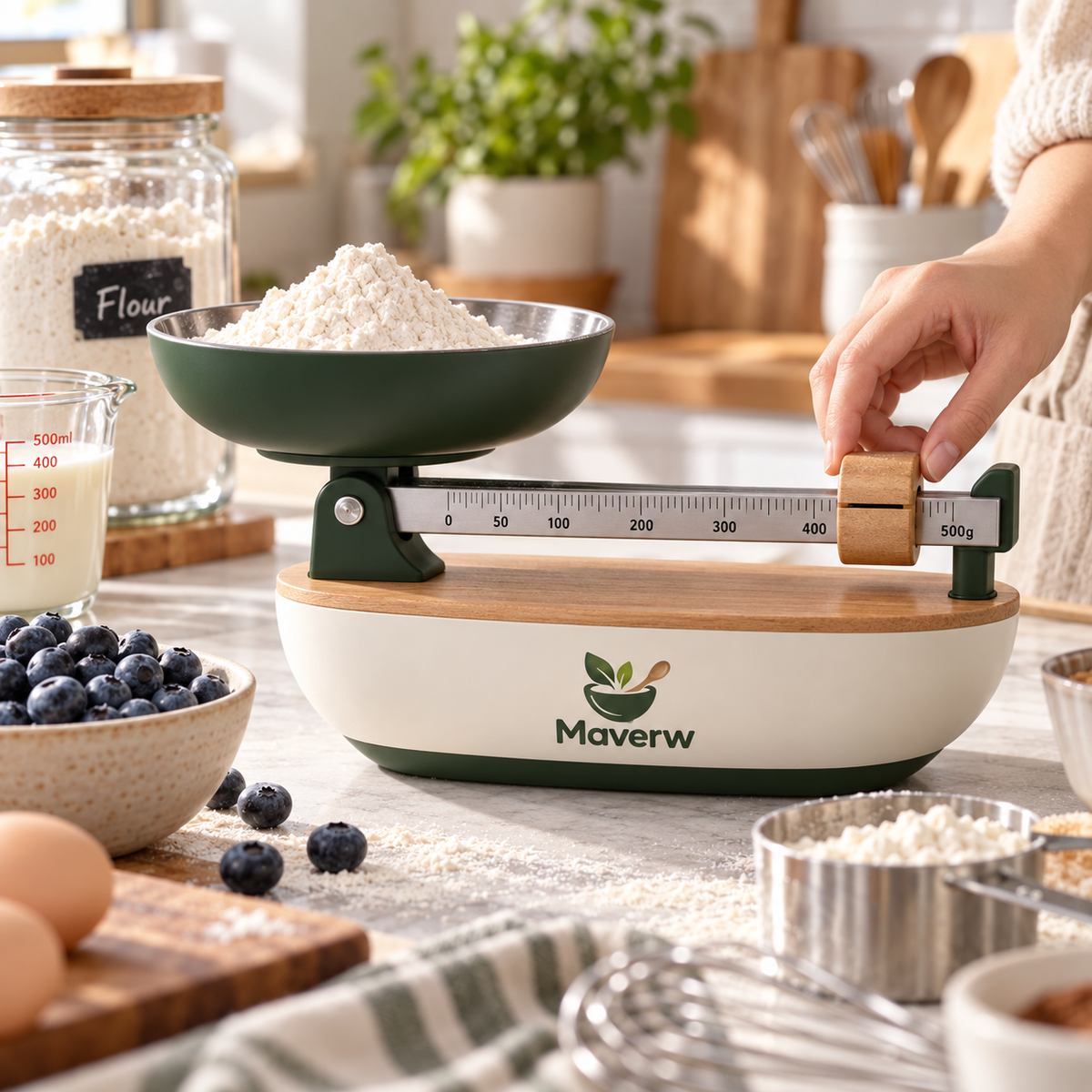 Maverw™ SlideWeight Kitchen Scale